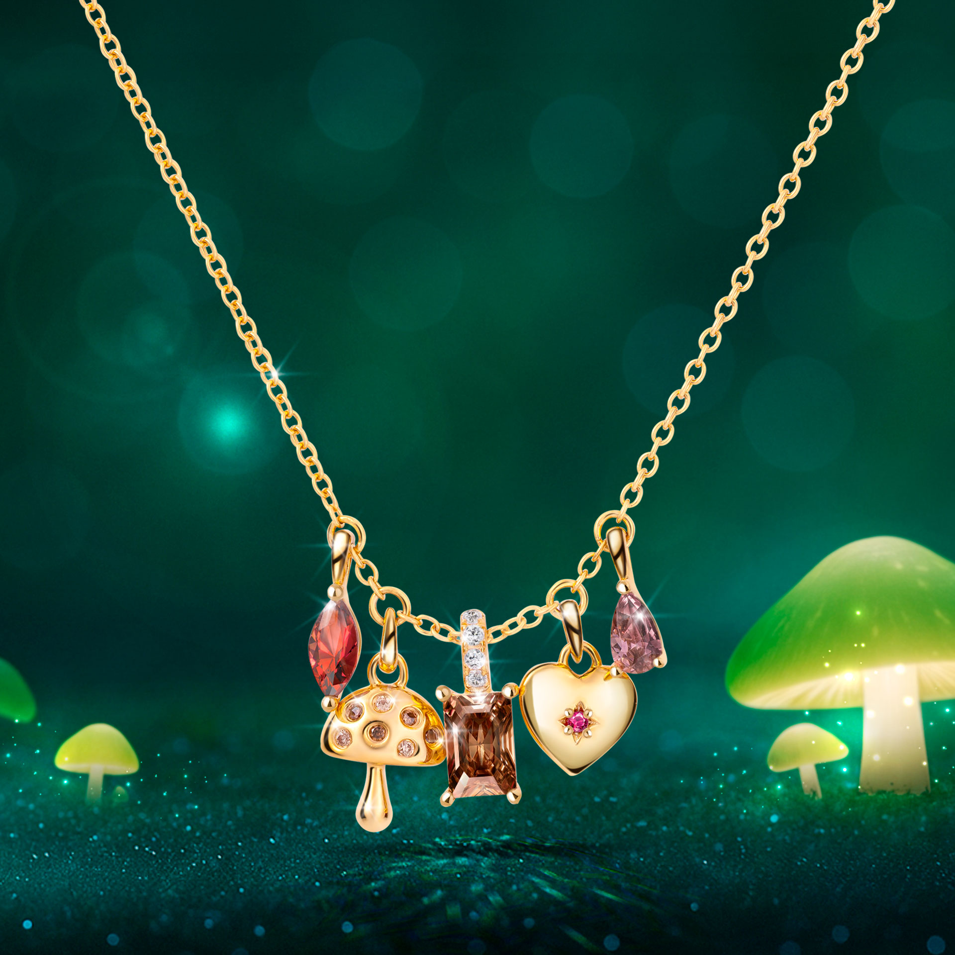 Colar Fun Multi Charms