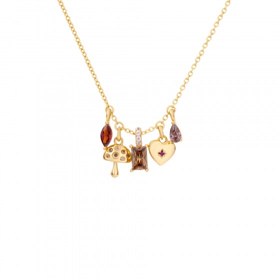 Fun Multi Charms Necklace