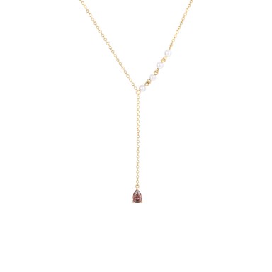 Colar Fun Pearls Drop Cz