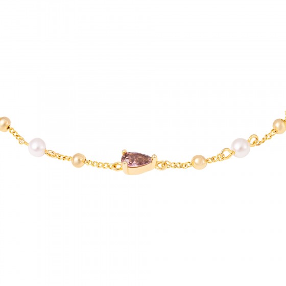 Fun Pearls & Stones Bracelet