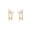Brincos Fun 2 Lines & Pearls