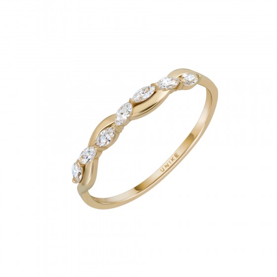 Anel Ouro Timeless Double Twisted Anel Ouro Timeless Double Twisted