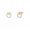 Pendientes Oro Timeless Round With Heart Pendientes Oro Timeless Round With Heart