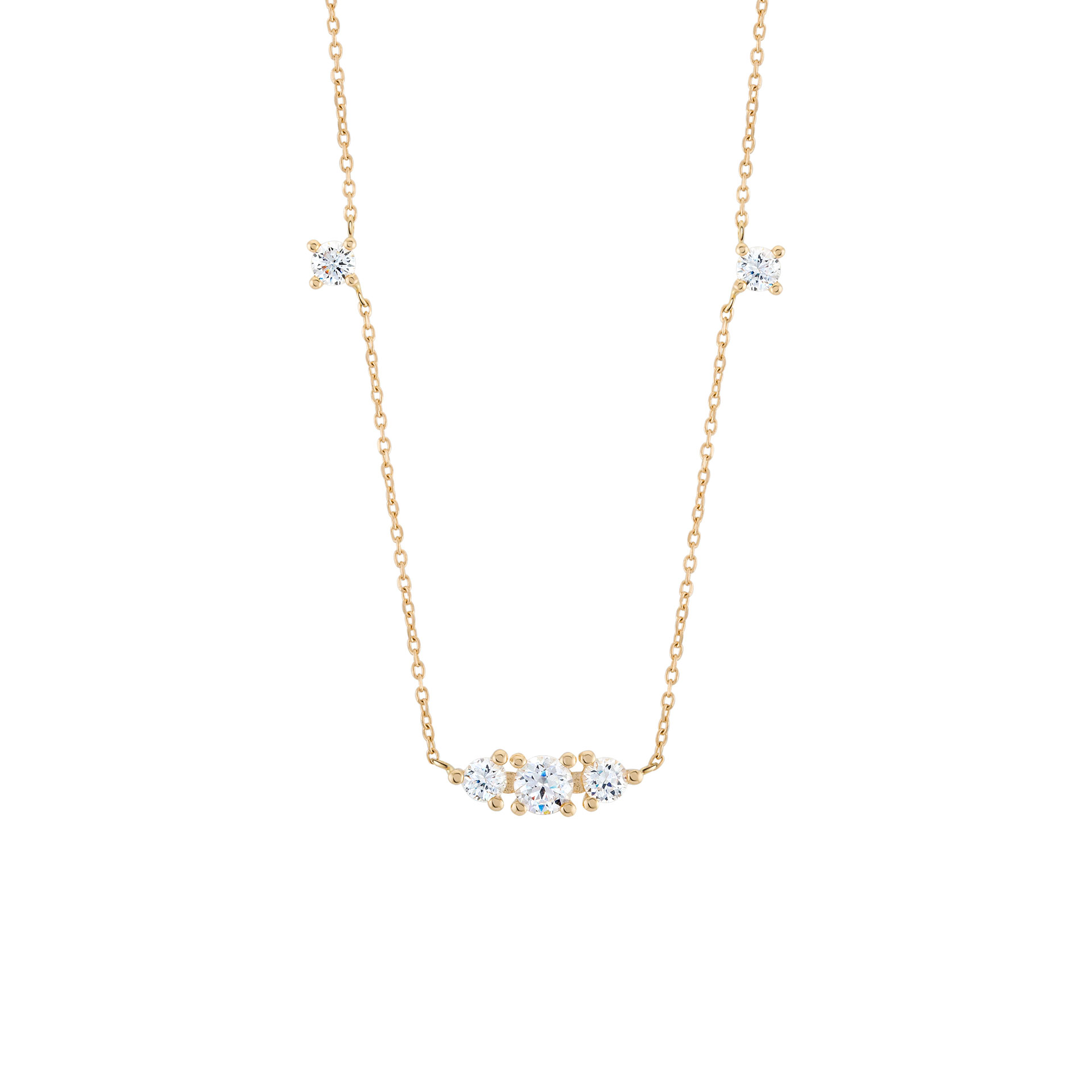 Gold Timeless Elements Necklace