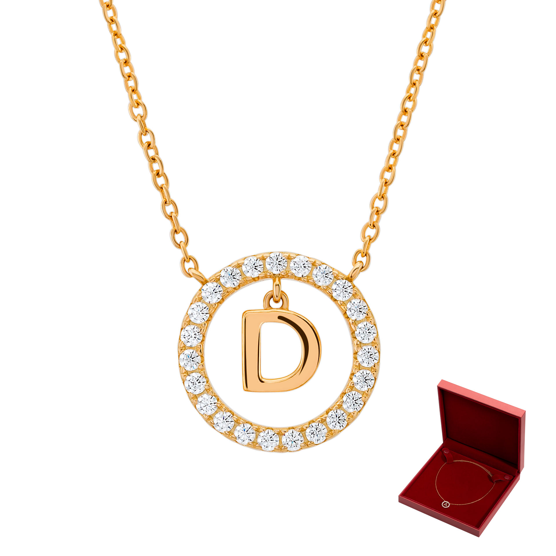 Letter D Necklace