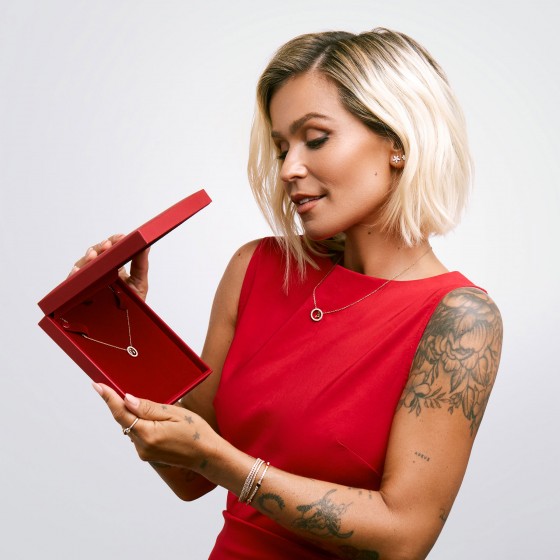 Colar Letra A Colar Letra A