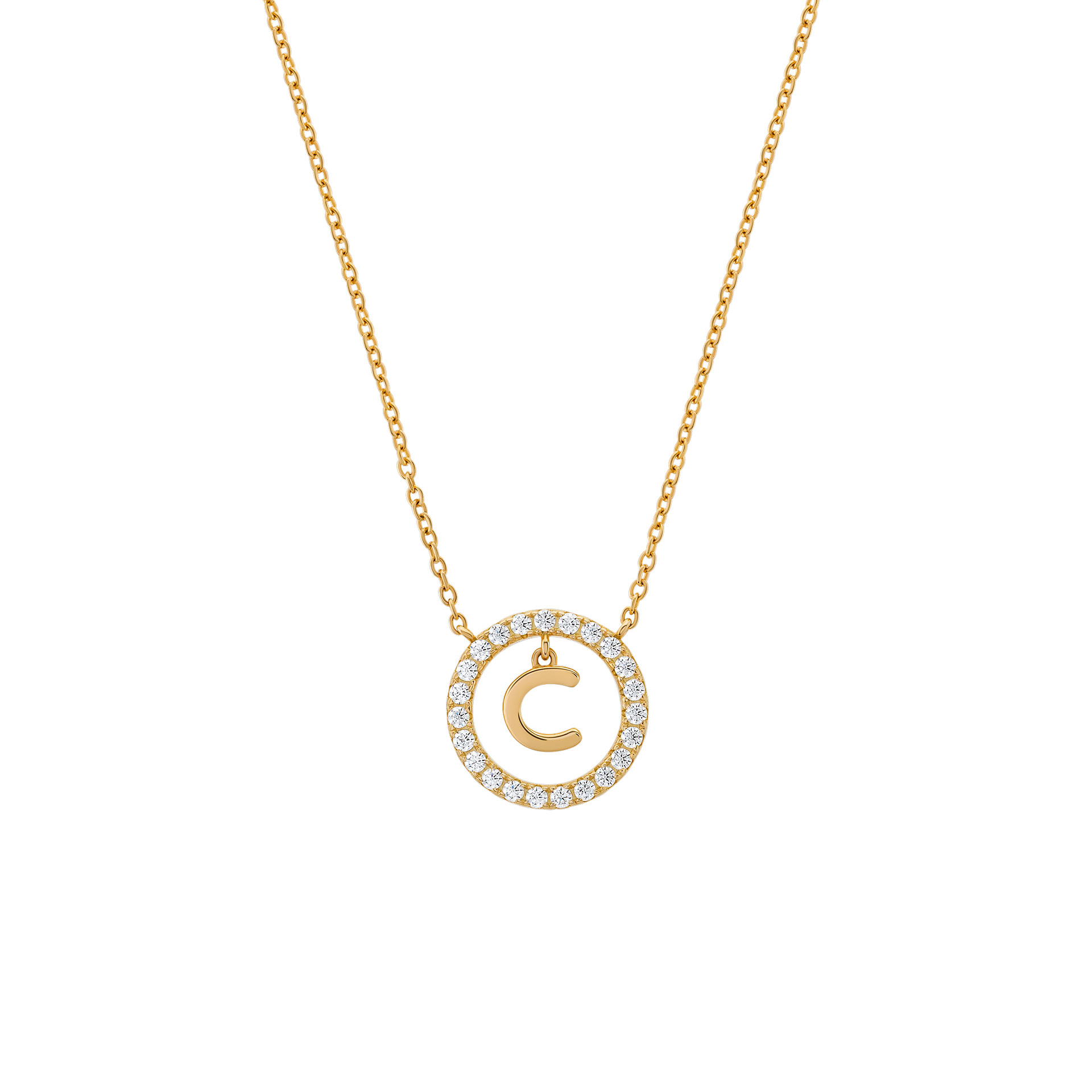 Colar Letra C