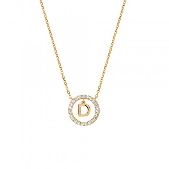 Colar Letra D Colar Letra D