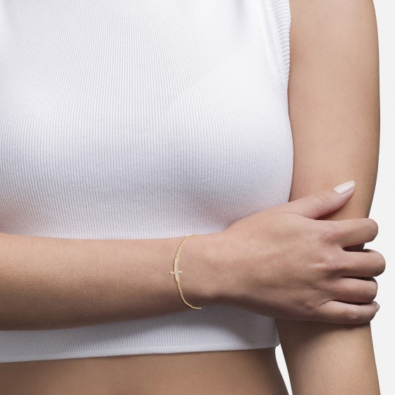 Pulseira Classy Faith Cruz