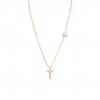 Gold Girls Cross Necklace Gold Girls Cross Necklace