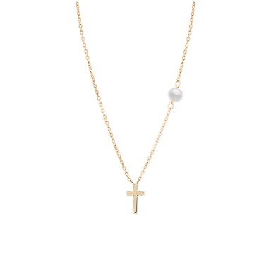 Gold Girls Cross Necklace Gold Girls Cross Necklace