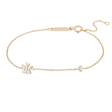 Gold Girls Butterfly Bracelet Gold Girls Butterfly Bracelet