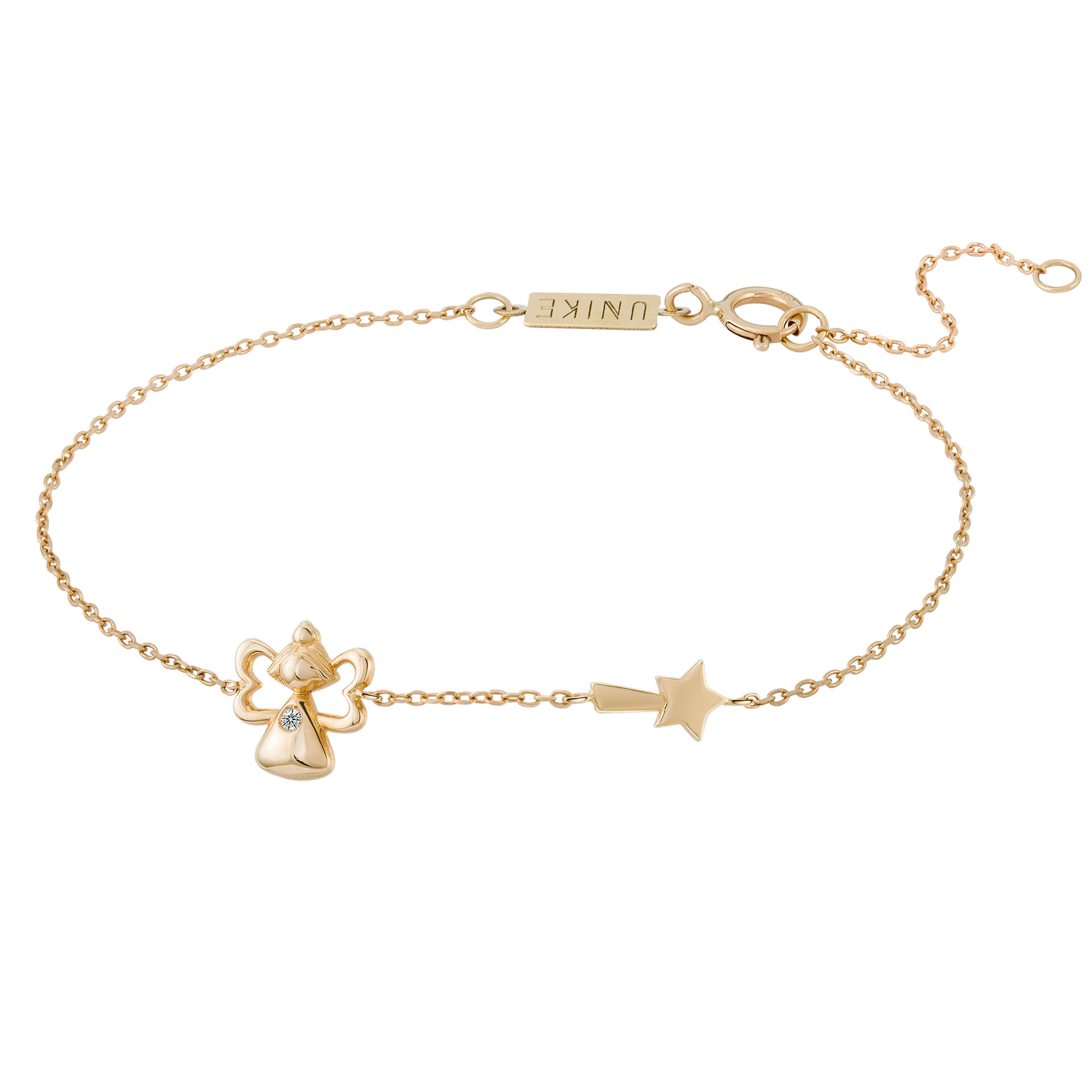 Gold Girls Fairy Bracelet