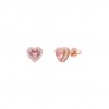 Brincos Love in Rose Coração Brincos Love in Rose Coração