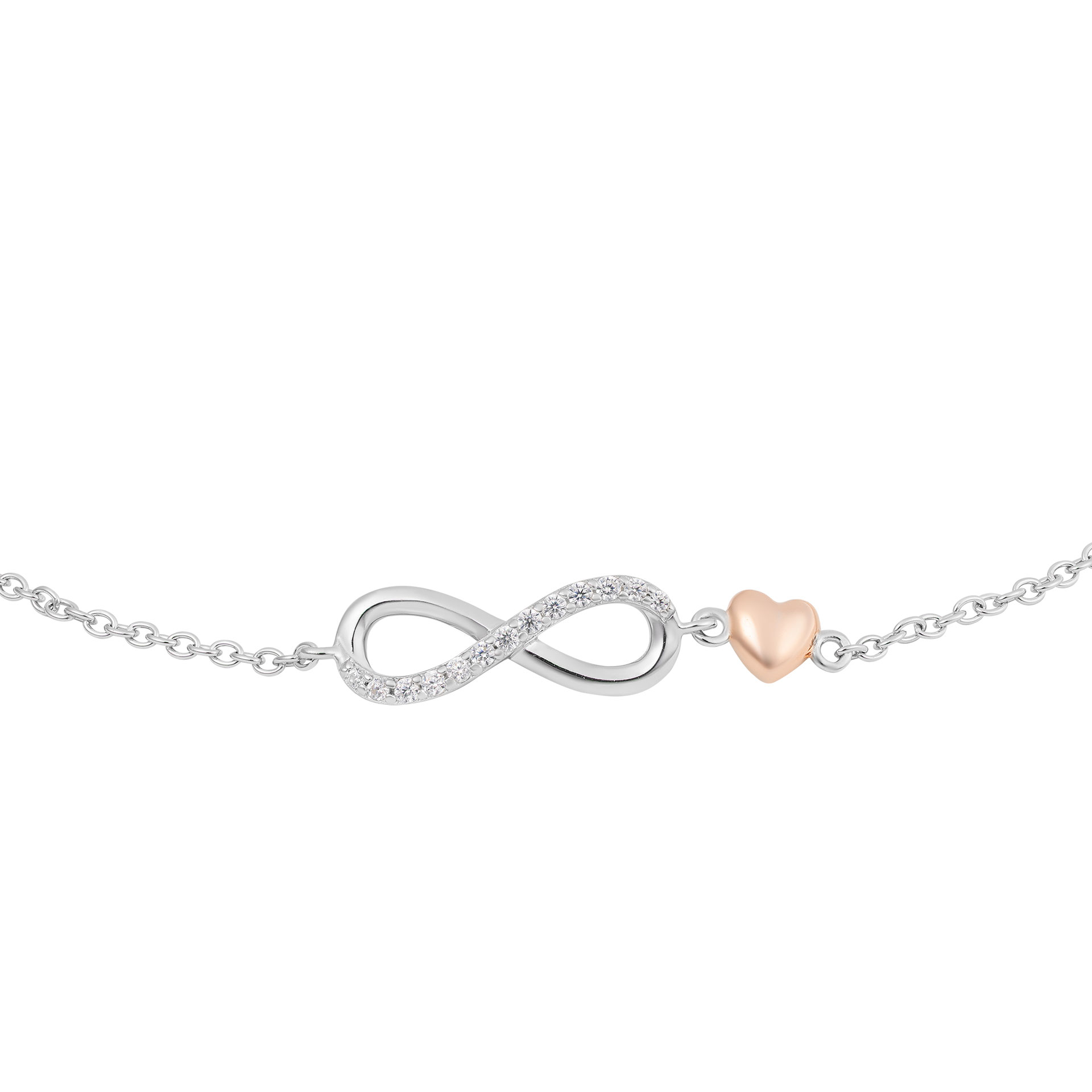 Love in Rose Infinite Heart Bracelet