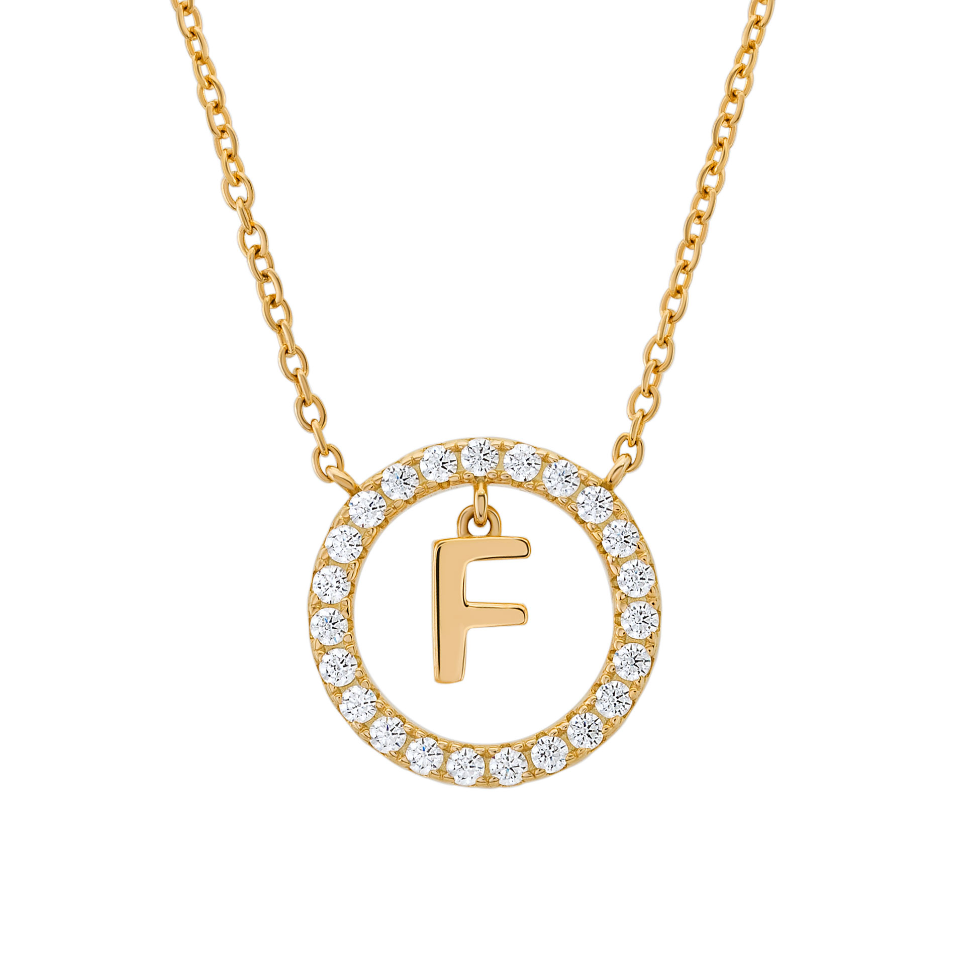 Colar Letra F