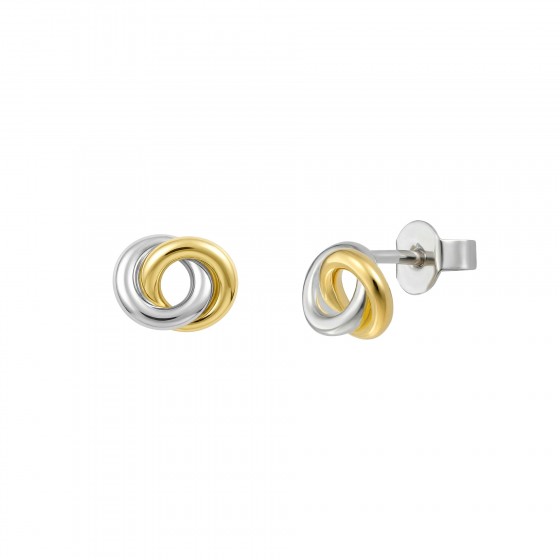 Classy 2 Circles Earrings