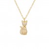 Pet Lovers Cat Shine Necklace