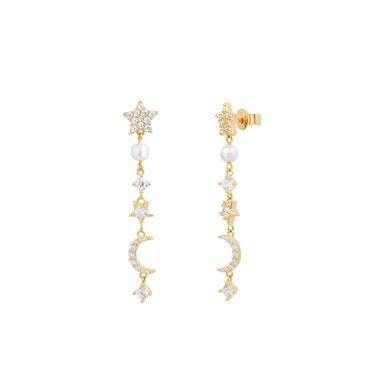 Matchy Moon & Stars Earrings