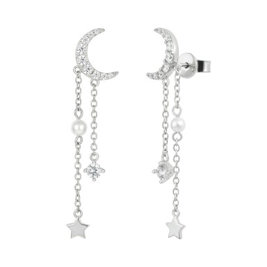 Matchy Moon Earrings