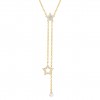 Colar Matchy 2 Estrelas & P�rola