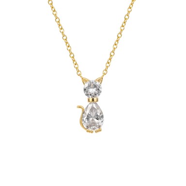 Pet Lovers Cat Shine Necklace II Pet Lovers Cat Shine Necklace II