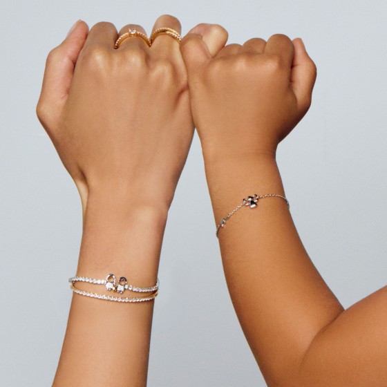 Mum Tennis 2 Girls Bracelet