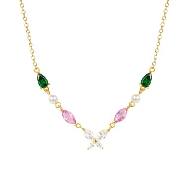 Fun Butterfly Necklace