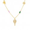 Fun Hot Air Balloon Necklace