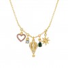 Collar Fun Multi Charms Globo