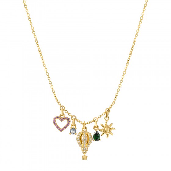 Collar Fun Multi Charms Globo