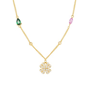 Fun Clover Necklace