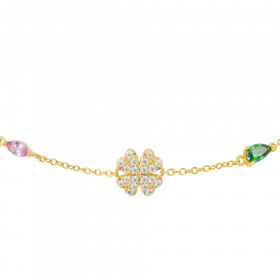 Fun Clover Bracelet