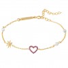 Pulsera Fun Corazón y Sol