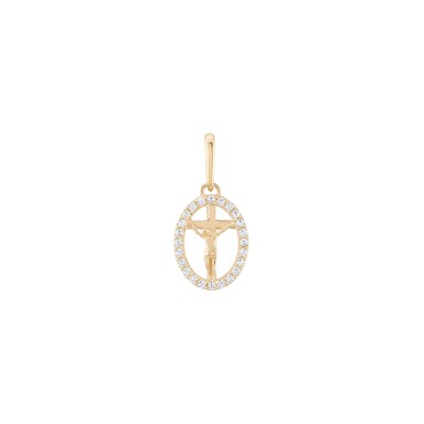 Gold Timeless Cross of Christ Pendant Gold Timeless Cross of Christ Pendant
