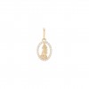 Gold Timeless Our Lady Pendant