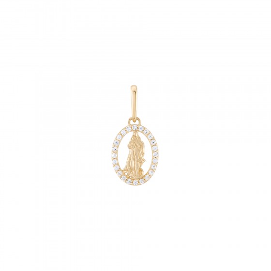 Gold Timeless Our Lady Pendant