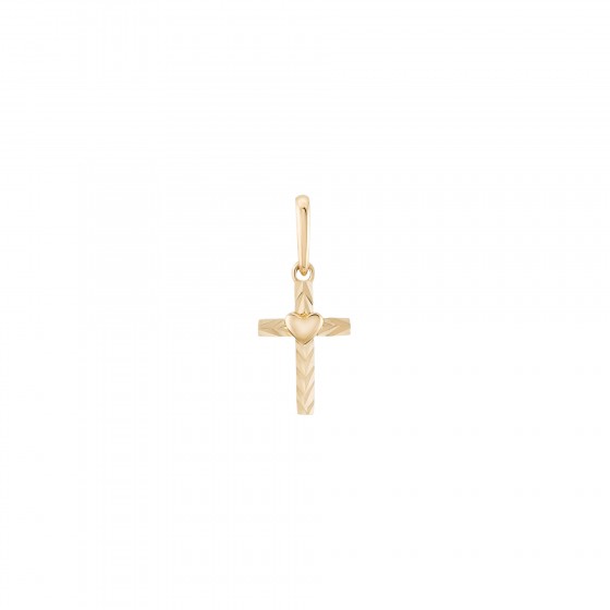Gold Timeless Cross II Pendant