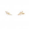 Pendientes Oro Timeless Hojas