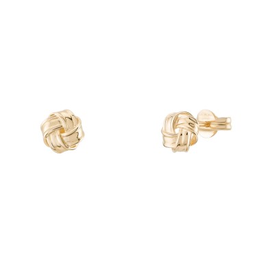 Gold Timeless Knot II Earrings