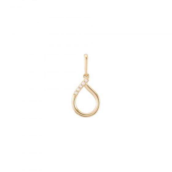 Gold Timeless Drop Pendant