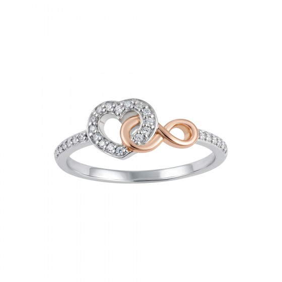 Anel Love in Rose Infinito