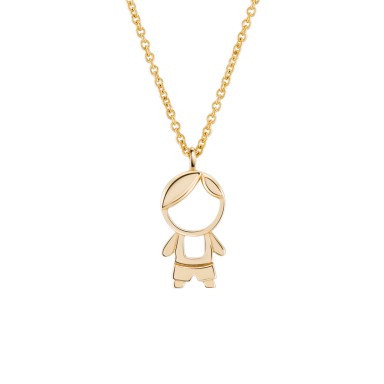 Gold Mum Boy Necklace Gold Mum Boy Necklace