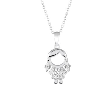 Mum Girl Necklace Mum Girl Necklace