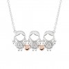 Mum 3 Girls Necklace