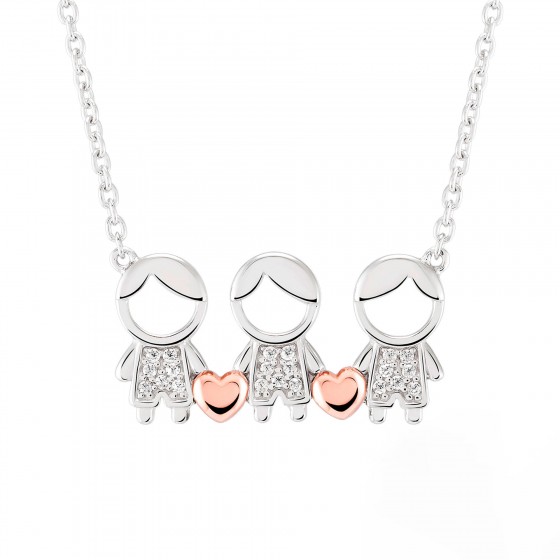 Mum 3 Boys Necklace
