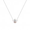 Girls Pink Fairy Necklace