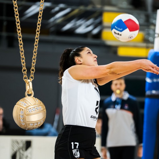 Passions Volleyball Necklace