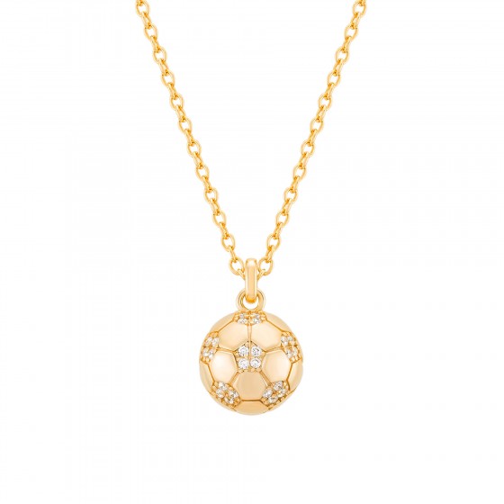 Passions Football Necklace