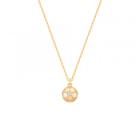 Passions Football Necklace